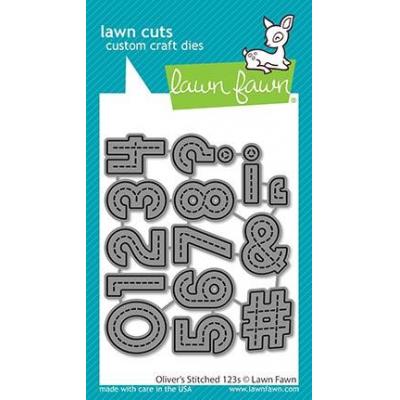 Lawn Fawn Lawn Cuts - Oliver´s Stitched 123s